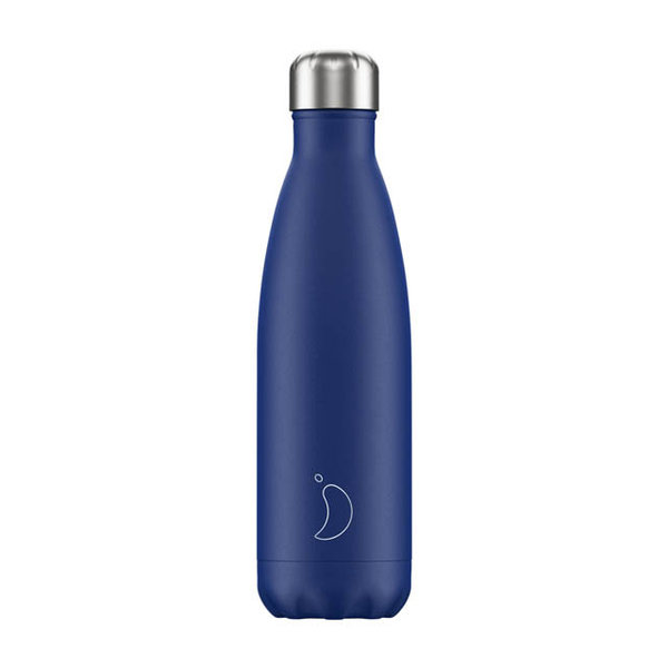 Chilly´s Bottle, Isolierflasche "mattblau" 500ml