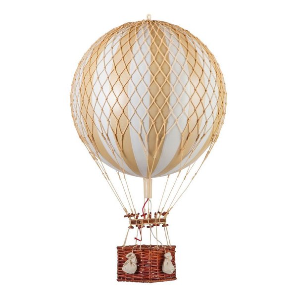 Authentic Models Royal Aero Heißluftballon white ivory 32 cm