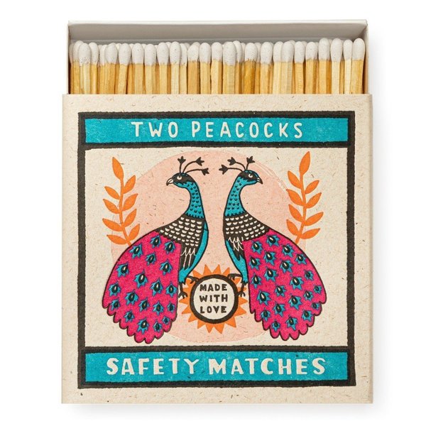 Luxury matches 'Two Peackocks' Archivist Gallery